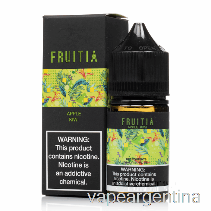 Manzana Kiwi - Sales De Fruta - 30ml 50mg Vape Descartable